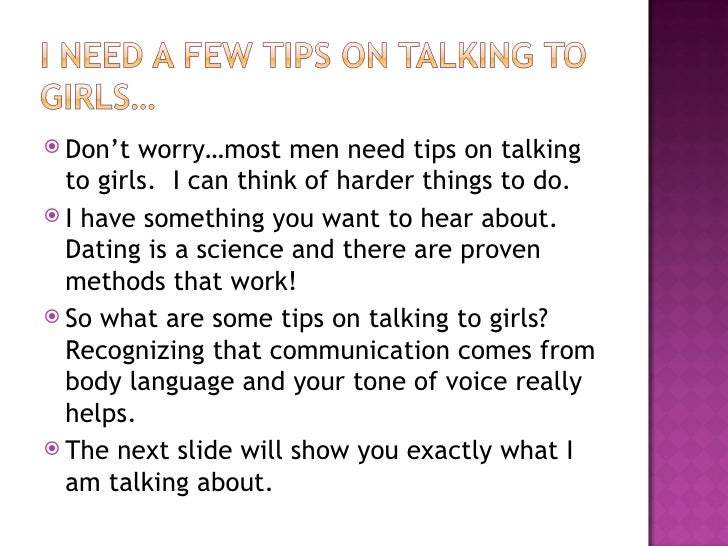 Tips On Talking To A Girl Tips On Talking To A Girl